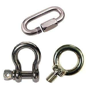 Shackles, Quick Links & Eye Bolts