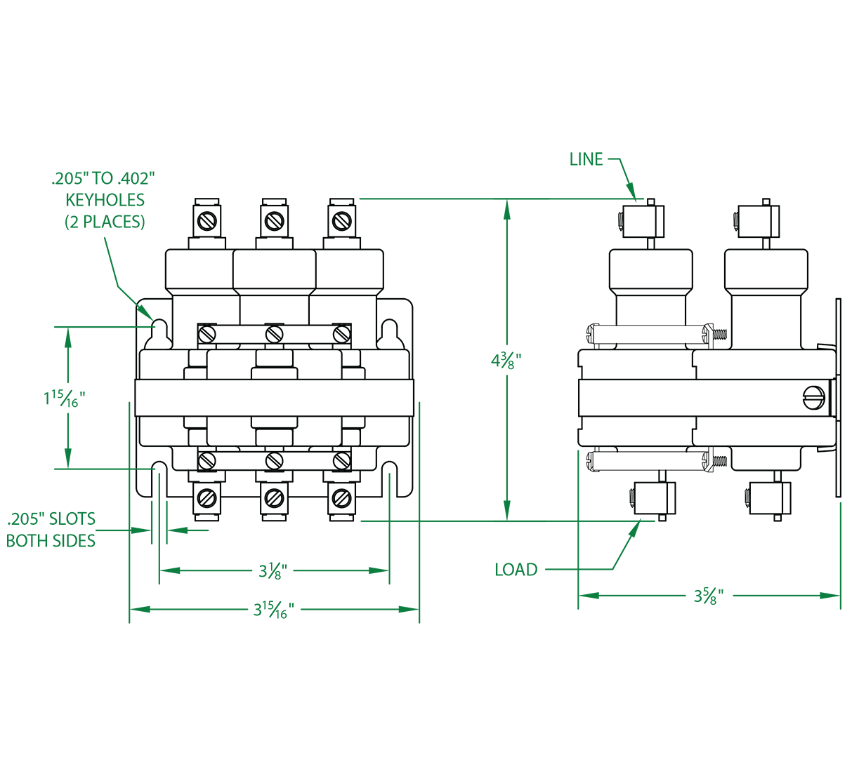 Single Pole Contactor Wiring Diagram