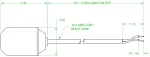 MDI Standard Mini Float with Standard Skived Cord
