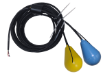 Double Avocado Float Switch - 20 Foot - 120/240 VAC with Skived Cord - Normally Closed - 60 Inch Pumping Range