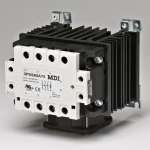 Solid State Relay - 75 AMP - 2 Pole or 3 Pole - DC Control - 35A & 60A Retrofit Back-plate - 24 VDC Fan