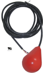 Pump Duty Avocado Float Switch - 30 Foot - Double Throw - Narrow Angle - Skived Cord Ends