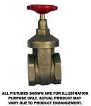 Gate Valve, Brass 3.00 Inch - Flo Pro