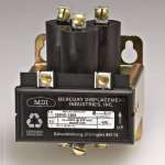 Mercury Relay - 30 AMP - 3 Pole - 24 VDC Coil - Normally Open