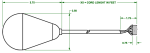 MDI Avocado DPDT Float Dimensions