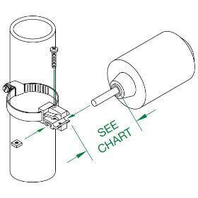 Tether Clamp Install Diagram