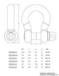 Flo Pro Shackle Spec