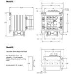 MDI 2 & 3 Pole 75 AMP SSR Dimensions