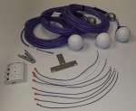 OPTI-FLOAT® - Mini Level Detector - 3 Float Go Bundle - 25 Foot Weighted Cord
