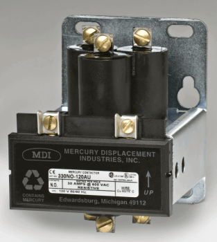 3 Pole Normally Open 30 AMP with Universal Backplate